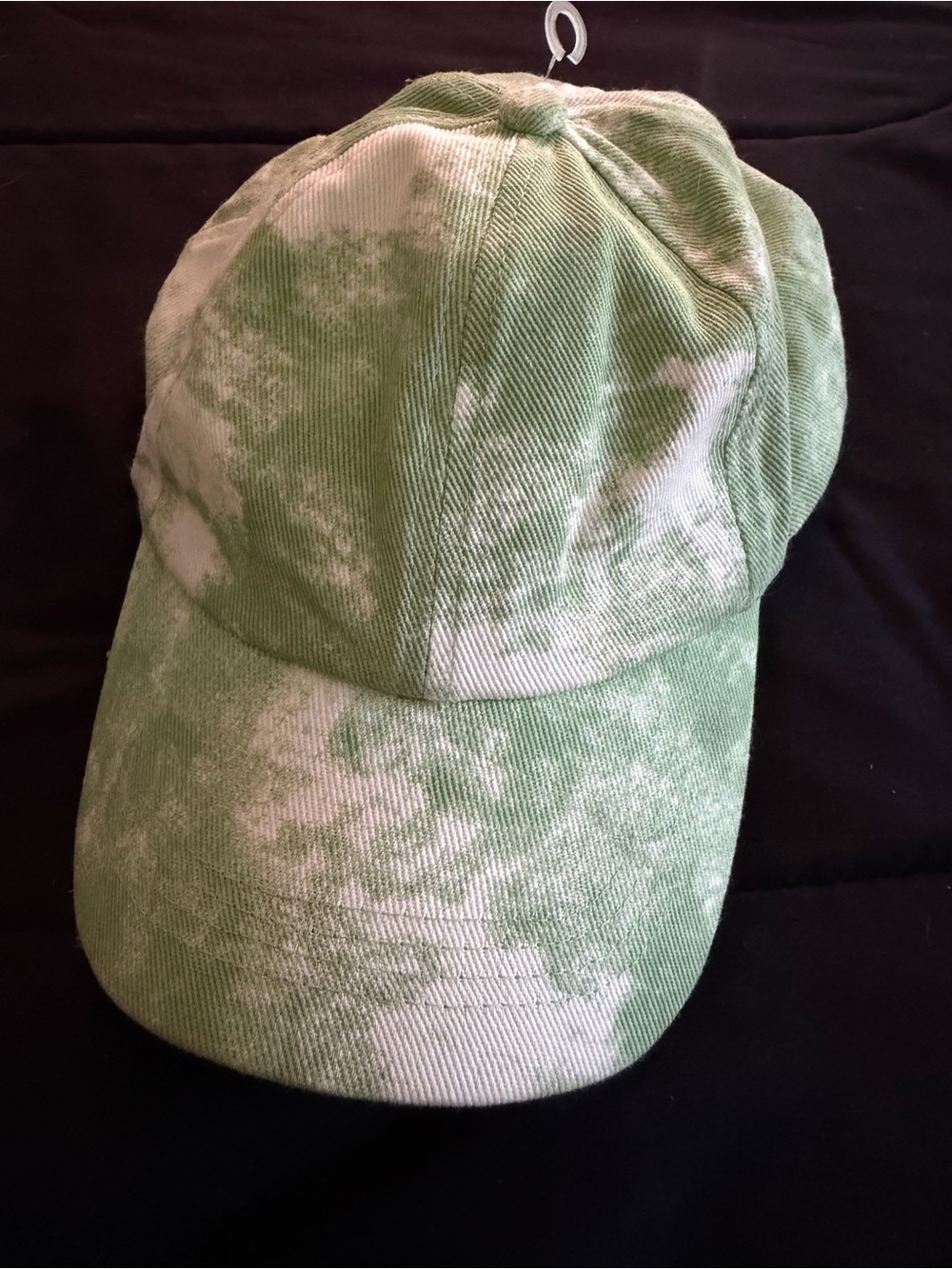 Four Buttons San Diego Hat Co. Women’s Green Tie-Dye Baseball Cap O/S